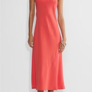 Artizia Babaton “Glance Dress” Elegant Cherry Red  Sleeveless Dress